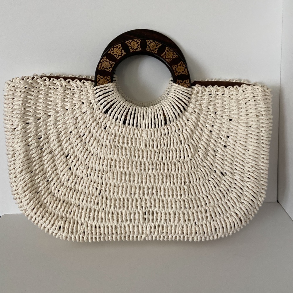 Coldwater Creek Woven Tote